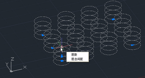 CAD陣列類型:矩形陣列 CAD陣列類型:矩形陣列